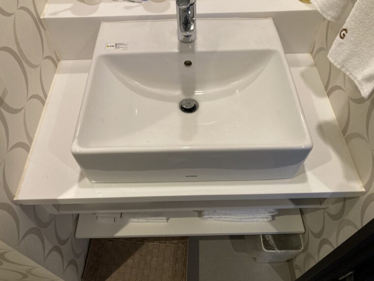 広島ワシントンホテルの洗面所