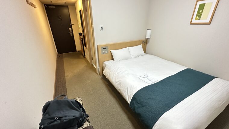 ダイワロイネットホテル広島のスタンダードダブルの部屋